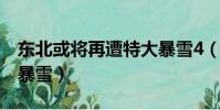 東北或將再遭特大暴雪4(東北或將再遭特大暴雪)