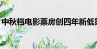 中秋檔電影票房創四年新低第一 f?bu?yong