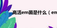高活em菌是什么(em菌是什么)