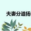 夫妻分道揚鑣的意思（分道揚鑣的意思）