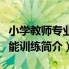 小學教師專業技能訓練（關于小學教師專業技能訓練簡介）