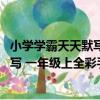 小學學霸天天默寫 一年級上全彩手繪（關于小學學霸天天默寫 一年級上全彩手繪簡介）