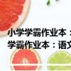 小學學霸作業本：語文 二年級下統編版全彩手繪（關于小學學霸作業本：語文 二年級下統編版全彩手繪簡介）