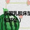 泰國乳膠床墊的好處和壞處（乳膠床墊的好處和壞處）
