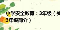 小學安全教育:3年級(關于小學安全教育:3年級簡介)
