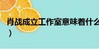 肖戰成立工作室意味著什么(肖戰成立工作室)