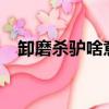卸磨殺驢啥意思?（卸磨殺驢是什么意思）