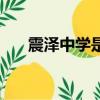 震澤中學是初中還是高中（震澤中學）