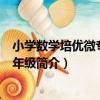 小學數學培優微專題·五年級（關于小學數學培優微專題·五年級簡介）