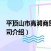 平頂山市高瀾商貿有限公司（關于平頂山市高瀾商貿有限公司介紹）