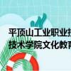 平頂山工業職業技術學院文化教育部（關于平頂山工業職業技術學院文化教育部介紹）