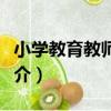 小學教育教師用書（關于小學教育教師用書簡介）