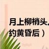 月上柳梢頭人約黃昏后全詩（月上柳梢頭 人約黃昏后）