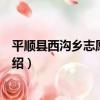 平順縣西溝鄉志愿服務隊（關于平順縣西溝鄉志愿服務隊介紹）