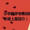 小學數學專項訓練·一年級上冊（關于小學數學專項訓練·一年級上冊簡介）