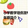 小學數學培優微專題·六年級（關于小學數學培優微專題·六年級簡介）