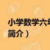 小學數學六年級 下（關于小學數學六年級 下簡介）