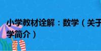 小學教材詮解:數學(關于小學教材詮解:數學簡介)