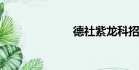 德社紫龍科招生