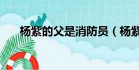 楊紫的父是消防員(楊紫的父是誰啊)