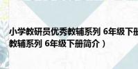 小學教研員優秀教輔系列 6年級下冊(關于小學教研員優秀教輔系列 6年級下冊簡介)