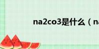 na2co3是什么(na2co3)