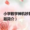 小學數學神機妙算：計算題（關于小學數學神機妙算：計算題簡介）