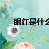 眼紅是什么原因（眼睛紅是怎么回事）
