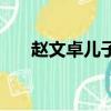 趙文卓兒子和女兒名字（趙文卓兒子）