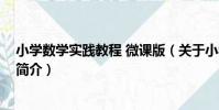 小學數學實踐教程 微課版(關于小學數學實踐教程 微課版簡介)