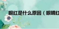 眼紅是什么原因(眼睛紅是怎么回事)