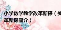 小學數學教學改革新探(關于小學數學教學改革新探簡介)