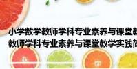 小學數學教師學科專業素養與課堂教學實踐(關于小學數學教師學科專業素養與課堂教學實踐簡介)