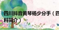 四川抖音黃琴楊少分手(四川抖音黃琴個人資料簡介)