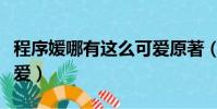 程序媛哪有這么可愛原著(程序媛哪有這么可愛)