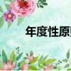 年度性原則（關于年度性原則介紹）