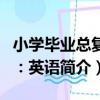 小學畢業總復習：英語（關于小學畢業總復習：英語簡介）