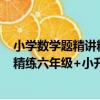 小學數學題精講精練六年級+小升初（關于小學數學題精講精練六年級+小升初簡介）