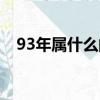 93年屬什么的生肖（94年屬什么的生肖）