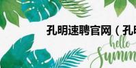 孔明速聘官網(孔明速聘)