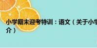 小學期末迎考特訓:語文(關于小學期末迎考特訓:語文簡介)