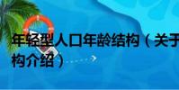 年輕型人口年齡結構(關于年輕型人口年齡結構介紹)