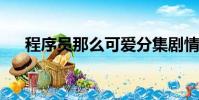 程序員那么可愛分集劇情介紹免費觀看