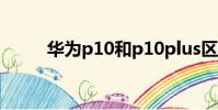 華為p10和p10plus區別屏幕大小