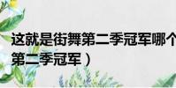 這就是街舞第二季冠軍哪個隊的(這就是街舞第二季冠軍)