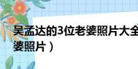 吳孟達的3位老婆照片大全(吳孟達的3位老婆照片)