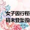 女子因行程碼未登墜毀航班x9（女子因行程碼未登墜毀航班）