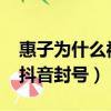 惠子為什么被抖音封號2021（惠子為什么被抖音封號）