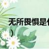 無所畏懼是什么生肖?（無所畏懼是什么生肖）