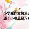 小學生作文快易通：小考總復習專講（關于小學生作文快易通：小考總復習專講簡介）